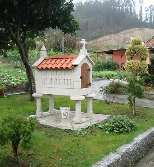 Diseño de hórreos