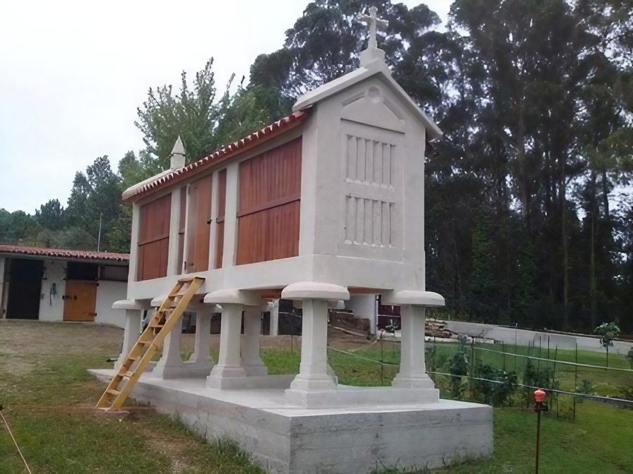 Restauración de hórreos de piedra